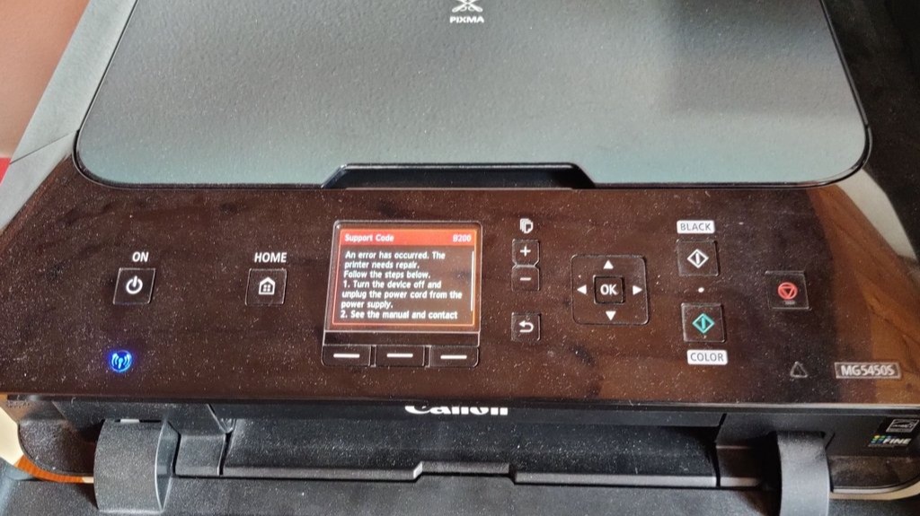 Canon Printer Rip Part 5: RIP old printer...