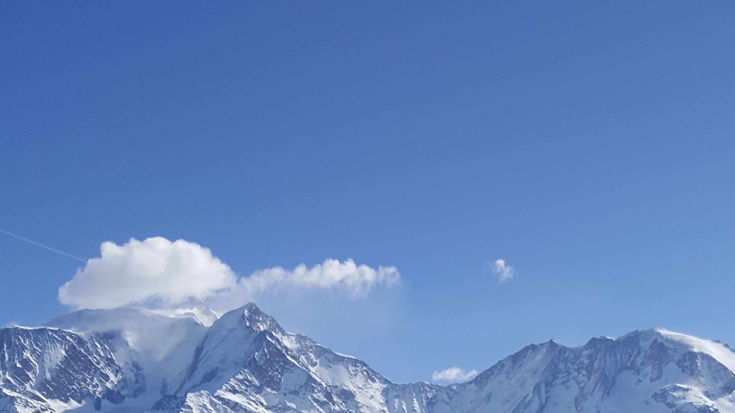 c'est le Mont Blanc