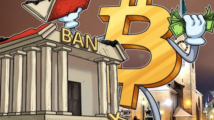cointelegraph image ilustration about bank vs bitcoin