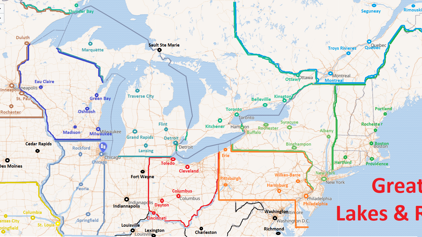 great lakes