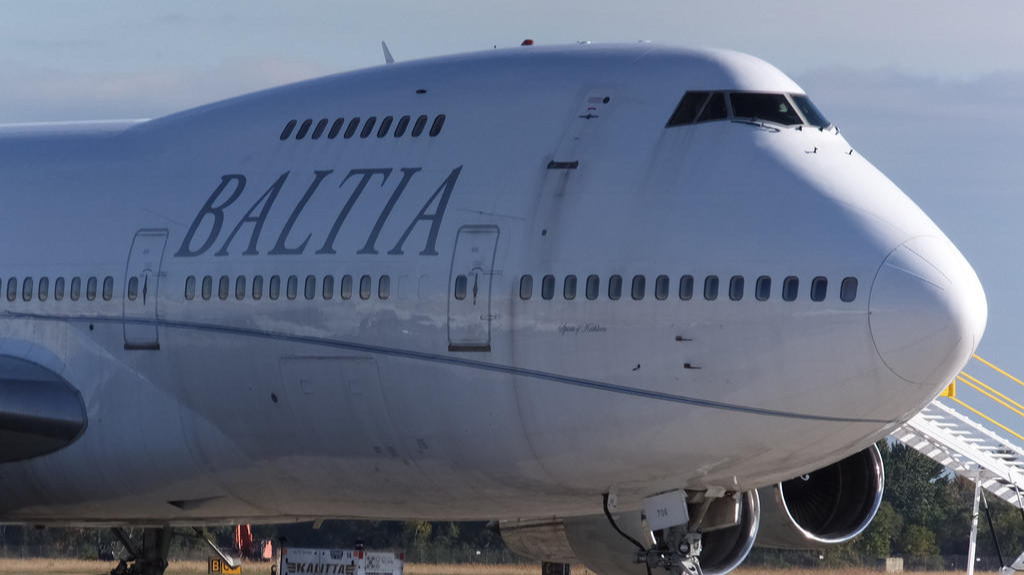 Baltia Airlines Boeing 747-200 Aircraft