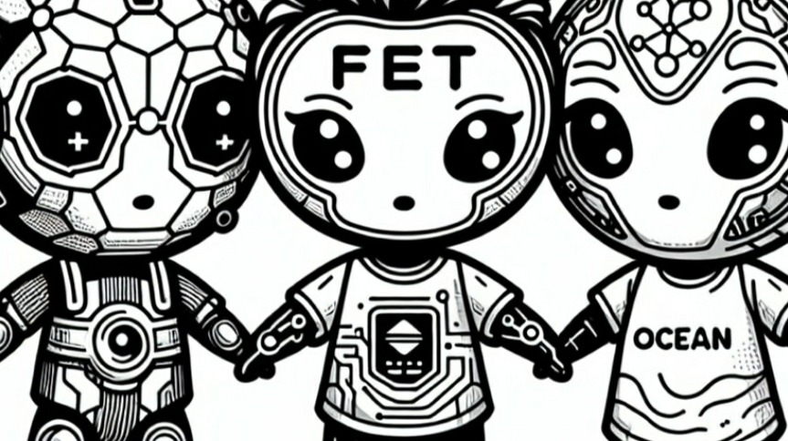 robots holding hands
